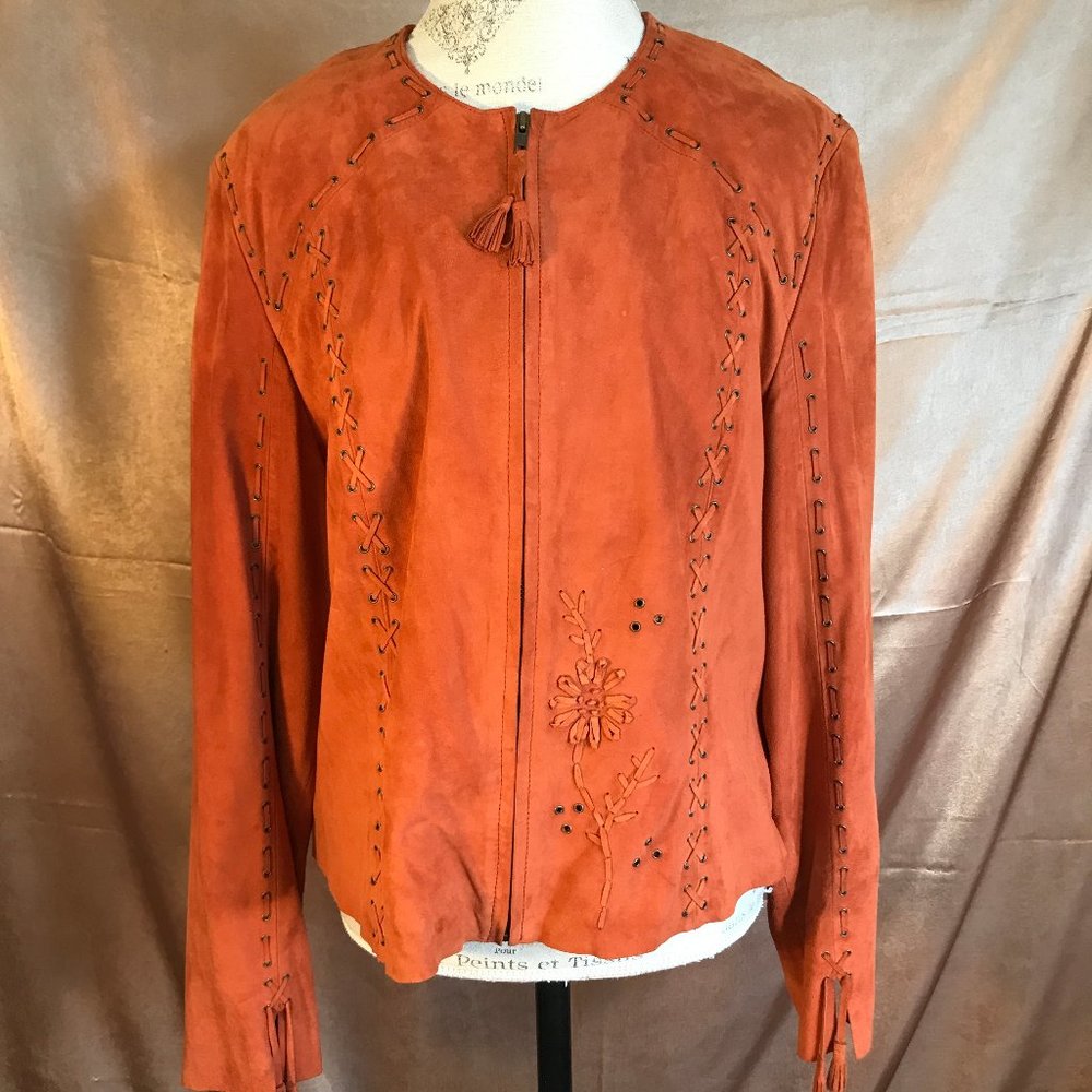 Soft, drapey suede jacket from Double D Ranch